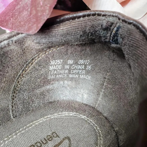 Clark's Bendables Brown Leather Women's Wave Mary Jane Shoes Size 9M - Picture 6 of 10